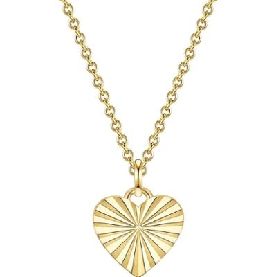 Glanzstücke München Naszyjnik srebrny srebro wysokiej próby żółte złoto Naszyjniki 1 ct Damski