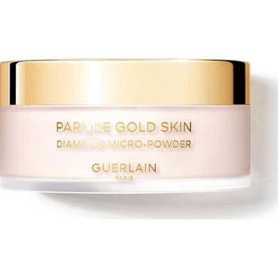 Guerlain PARURE GOLD SKIN DIAMOND MICRO-POWDERMICRO-PERFECTION LOOSE POWDER JASNOŚĆ & PROMIENNOŚĆ Efekt odmłodzenia Pudry 35 g 1 - BEIGE