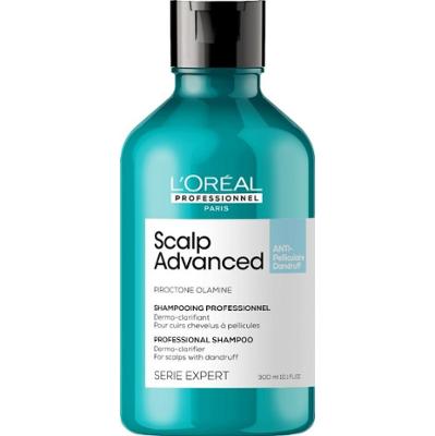 L´Oréal Professionnel Paris Scalp Advanced. Szampon przeciwłupieżowy. Szampony 300 ml