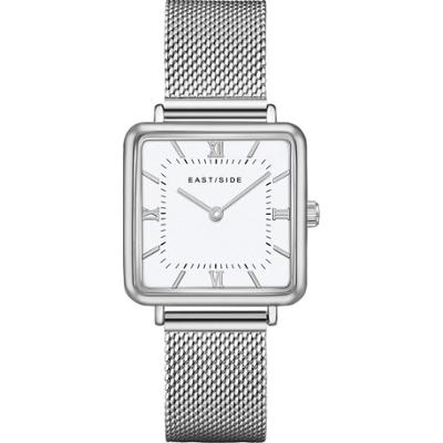 EASTSIDE Zegarek kwarcowy Grand Srebrny Stal nierdzewna Srebrny Zegarki damskie 1 ct Damski