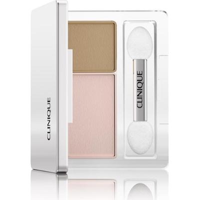 Clinique All About Shadow Duo Paletki cieni i zestawy kosmetyków 2,2 g 17 - SEASHELL PINK / FAWN SATIN