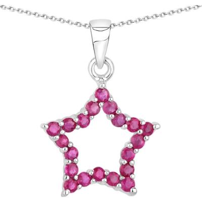 Rafaela Donata Łańcuszek Gwiazda Srebro wysokiej próby Srebrny Naszyjniki 1 ct Damski