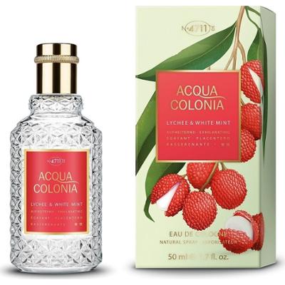 4711 Acqua Colonia Liczi i Biała Mięta Eau de Cologne Spray Woda kolońska 50 ml