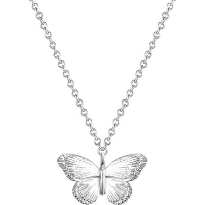 Glanzstücke München Naszyjnik srebrny Motyl srebro wysokiej próby srebrny Naszyjniki 1 ct Damski