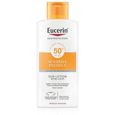 Eucerin SUN SENSITIVE PROTECT balsam ekstra lekki SPF50+ Ochrona przeciwsłoneczna 400 ml