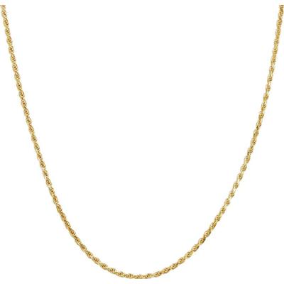 Glanzstücke München Łańcuszek z Srebro wysokiej próby w Żółte złoto Naszyjniki 1 ct Damski