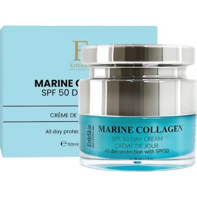 ErthSkin London Krem na dzień z kolagenem morskim SPF50 Kremy na dzień 50 ml Damski