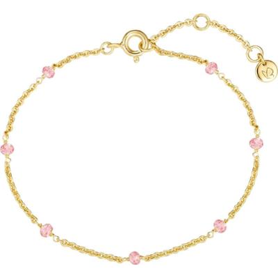 Glanzstücke München Bransoletka Srebro wysokiej próby Żółte złoto Bransoletki 1 ct Damski