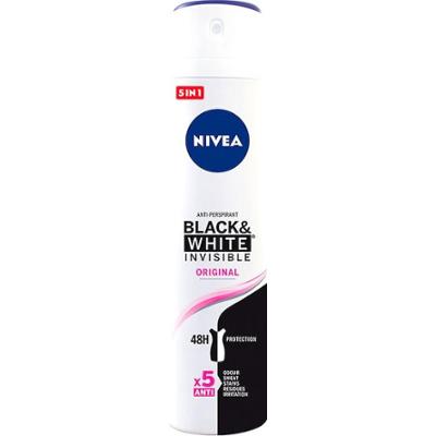 NIVEA Waporyzator dezodorujący BLACK &amp, WHITE INVISIBLE Dezodoranty 200 ml Damski