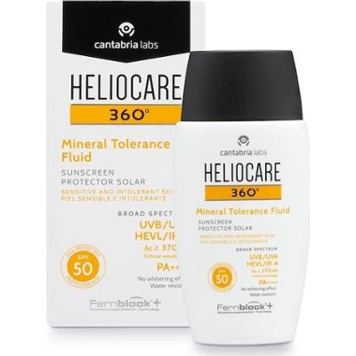 HELIOCARE 360º Mineral Tolerance Fluid Ochrona przeciwsłoneczna 50 ml
