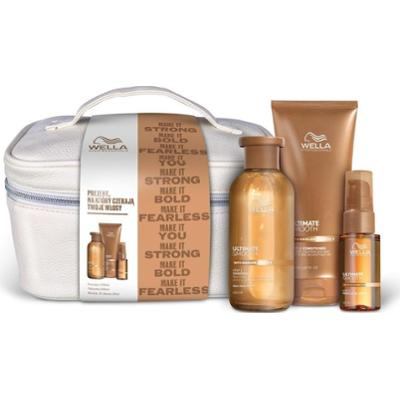 Wella Luksusowy zestaw świąteczny Ultimate Smooth do intensywnego wygładzenia włosów Zestawy do pielęgnacji włosów 1 ct