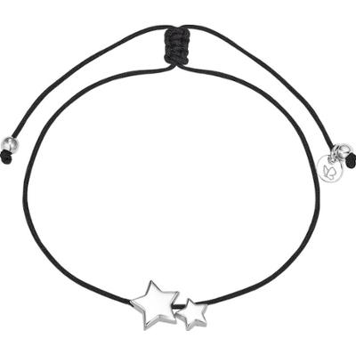 Glanzstücke München Srebrna bransoleta Gwiazda srebro wysokiej próby srebrny Bransoletki 1 ct Damski