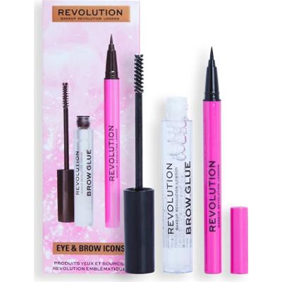 REVOLUTION Revolution Eye & Brow Icons Gift Set Paletki cieni i zestawy kosmetyków 1 ct