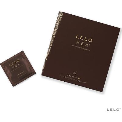 LELO HEX Condoms Respect 36 Pack Prezerwatywy 1 ct
