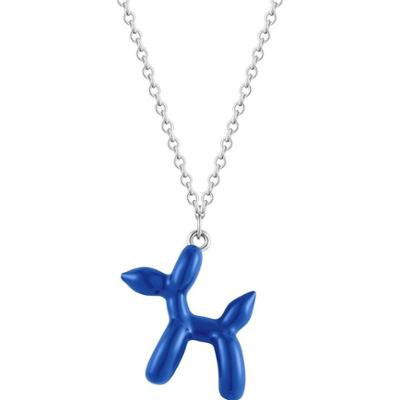 Glanzstücke München Łańcuszek Balonowy pies z Srebro wysokiej próby w Srebrny Naszyjniki 1 ct Damski