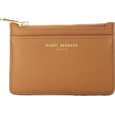 Isabel Bernard Uchwyt na karty Isabel Bernard Honoré Aveline camel - skóra Portfele 1 ct Damski