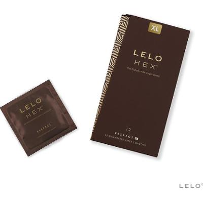 LELO HEX Condoms Respect 12 Pack Prezerwatywy 1 ct Damski