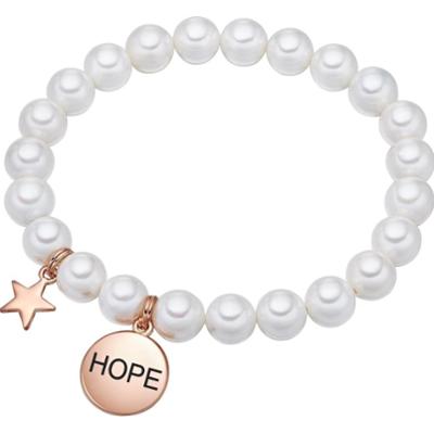 Lulu & Jane Hope Mosiadz Sztuczna perła Bransoletki 1 ct Damski