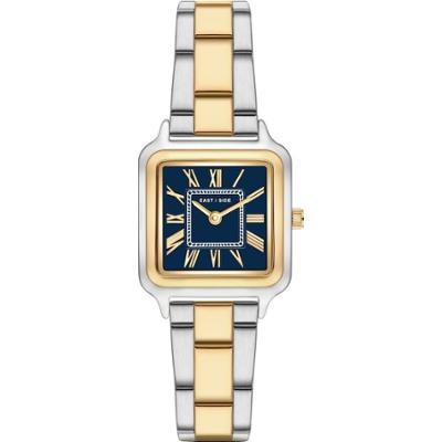 EASTSIDE Zegarek kwarcowy Stal nierdzewna Srebrny/żółte złoto Zegarki damskie 1 ct Damski