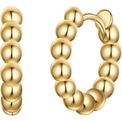 Rafaela Donata Kolczyki z Srebro wysokiej próby w Żółte złoto 1 ct Damski