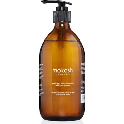 Mokosh Nawilżający żel do mycia ciała Drzewo sandałowe z bursztynem Żele pod prysznic 500 g