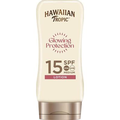 Hawaiian Tropic GLOWING PROTECTION ultra radiance sun lotion SPF15 Ochrona przeciwsłoneczna 180 ml