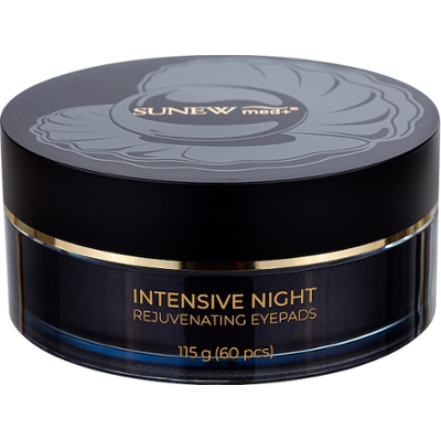 Sunewmed+ ESSENCE+ Intensywne nocne płatki regeneracyjne Płatki pod oczy 60 ct
