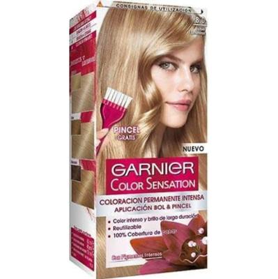 Garnier Color Sensation 8.0 Farba do włosów świetlisty blond Farby do włosów 1 ct Damski