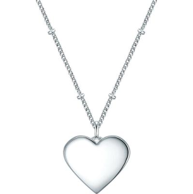 EASTSIDE Łańcuszek Serce Stal nierdzewna Różowy złoty Naszyjniki 1 ct Damski