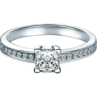 Trilani Pierścionek z Srebro wysokiej próby w Srebrny Pierścionki 1 ct Damski