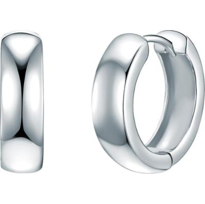 Rafaela Donata Kolczyki Srebro wysokiej próby Żółte złoto 1 ct Damski