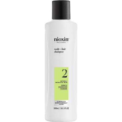 Nioxin Nioxin System 2 szampon oczyszczający do włosów naturalnych, mocno przerzedzonych, 300 ml Szampony