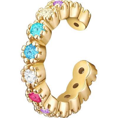 Glanzstücke München Kolczyki z Srebro wysokiej próby w Żółte złoto 1 ct Damski