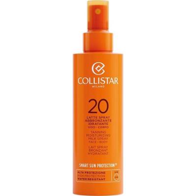 Collistar Sun Care Przyspieszające Opalanie Nawilżające Mleczko Do Twarzy I Ciała SPF 20 Ochrona przeciwsłoneczna 200 ml