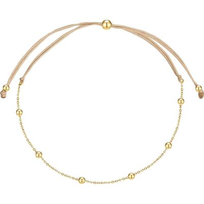 Glanzstücke München Bransoletka z Srebro wysokiej próby w Żółte złoto Bransoletki 1 ct Damski