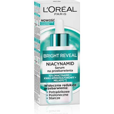 L´Oréal Men Expert L'Oreal Paris Bright Reveal Serum redukujące przebarwienia, 30 ml Pielęgnacja przeciw plamom pigmentowym
