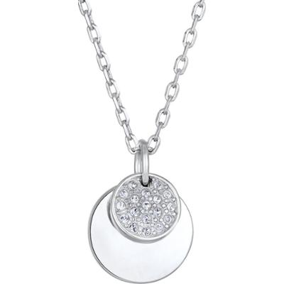 Elli Damski wisiorek Elegancki srebrny z kryształkami Naszyjniki 1 ct