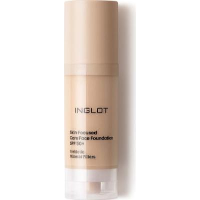 Inglot PIELĘGNACYJNY PODKŁAD DO TWARZY SKIN FOCUSED SPF 50 Podkłady 30 ml 302 - IVORY BEIGE