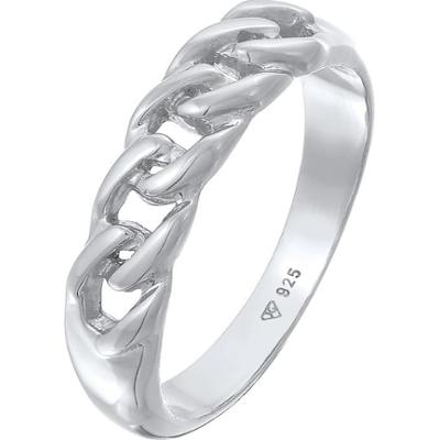 Elli Damski z węzłem design łańcuszka w srebrze próby 925 Sterling Silver Pierścionki 1 ct