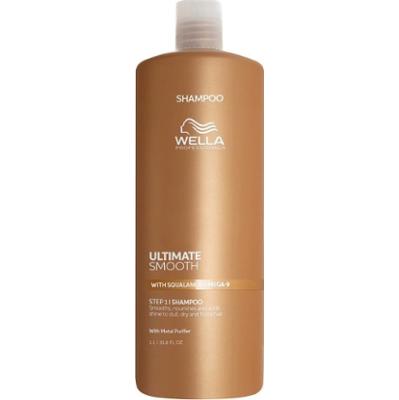 Wella Wella Professionals Ultimate Smooth, odżywczy szampon i włosów suchych i puszących, 1000 ml Szampony