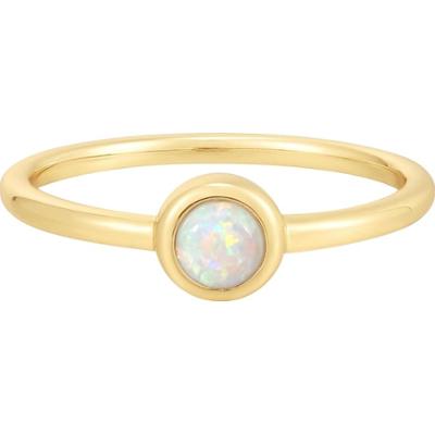 Glanzstücke München Pierścionek z Srebro wysokiej próby w Żółte złoto Pierścionki 1 ct Damski