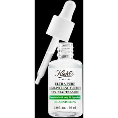 Kiehl`s Pure Serum Ultra Pure High-potency Serum 5.0% Niacinamide Serum nawilżające 30 ml Damski