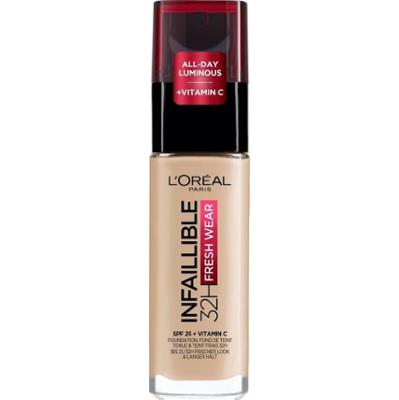 L’Oréal Paris L'Oreal Paris Infaillible 32 H Fresh Wear Długotrwały Podkład 120 Podkłady 30 ml 130 - BEIGE PEAU/TRUE BEIGE