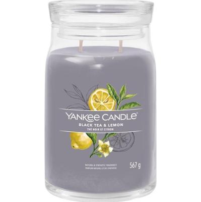 YANKEE CANDLE BLACK TEA & LEMON Świeczki 567 g