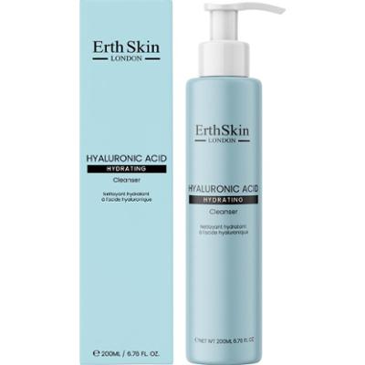 ErthSkin London Żel oczyszczający z kwasem hialuronowym Żele do mycia twarzy 200 ml Damski