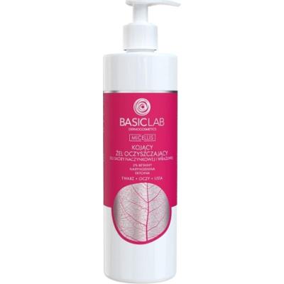 BasicLab KOJĄCY ŻEL OCZYSZCZAJĄCY DO SKÓRY NACZYNKOWEJ I WRAŻLIWEJ Żele do mycia twarzy 300 ml
