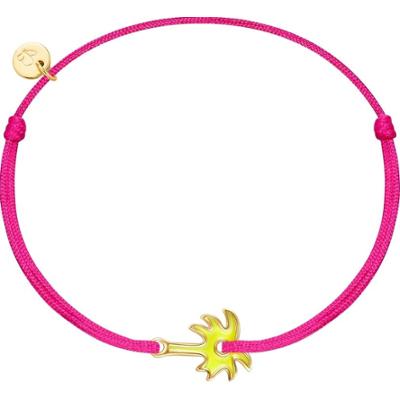 Glanzstücke München Bransoletka Palma Tkanina Żółte złoto Bransoletki 1 ct Damski