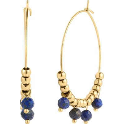 EASTSIDE Kolczyki Stal nierdzewna Żółte złoto 1 ct Damski