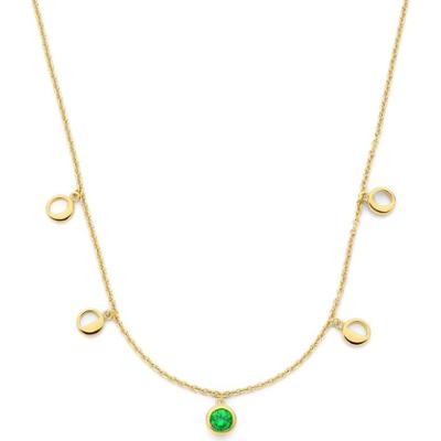 Violet Hamden Naszyjnik Violet Hamden Luna złoty - 925 sterling silver/pozłacany Naszyjniki 1 ct Damski