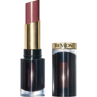 Revlon Revlon Super Lustrous Glass Shine Lipstick Glazed Mauve, pomadka do ust, kremowa i nawilżająca formuła z kwasem hialuronowym, aloesem i kwarcem